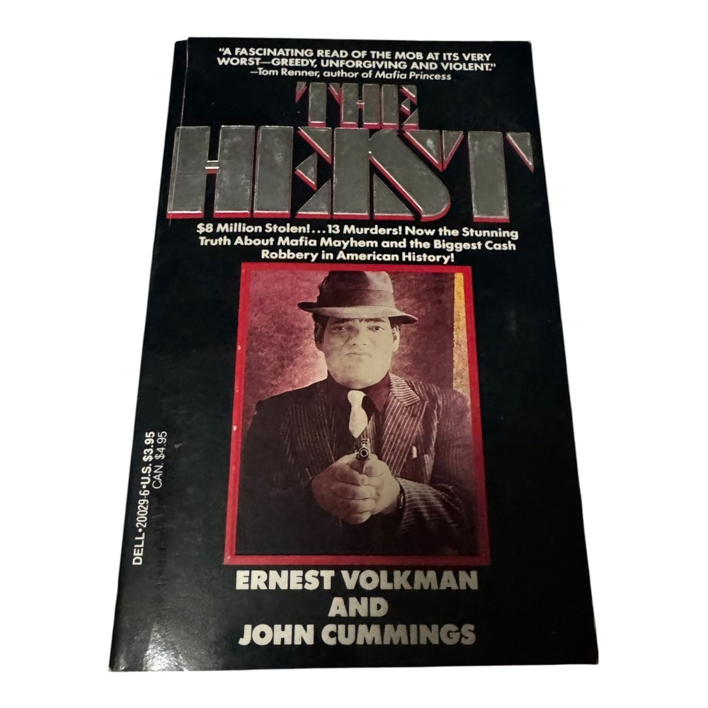 The Heist Ernest Volkman John Cummings True Crime Mafia Lufthansa Robbery DELL